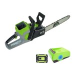 Akita - tron�onneuse a batterie 60v + batterie + chargeur