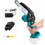 Tron�onneuse � batterie, mini de tron�onneuse sans fil �lectrique de 6 pouces, scie � couteuse en bois ...