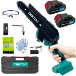 Trononneuse  batterie, scie  chane lectrique sans fil de 15, 2 cm 6'', mini scie  bois portable ...