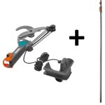 Tron�onneuse gardena combisystem avec tige t�lescopique de 2, 10 � 3, 90 m�tres