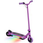 Trottinette �lectrique pour enfants 6 - 14 ans, vitesse maximale 10 km / h, lumi�res led color�es, frein ...