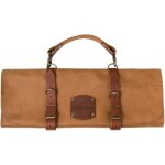 Pochette à couteau en cuir et métal d'une capacité de 5 pièces. - arcos Pochette à couteau en cuir et métal d'une capacité de 5 pièces. - arcos