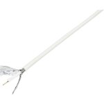 Tru components 1570290 c�ble coaxial � ext�rieur: 6. 60 mm rg6 / u 75 ? 120 db blanc 25 m