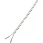 Tru components - 1570289 c�ble haut - parleur 2 x 0. 75 mm� transparent 10 m