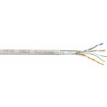 Tru components ? c�ble r�seau cat 6 sf / utp 4 x 2 x 0. 27 mm� blanc 50 m ? conducteur cca pour transmission ...