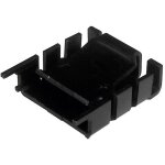 Dissipateur thermique tru components tc - v8510b - 203 1586621 to - 220 18 k / w (l x l x h) 25. 4 x ...