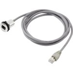 Embase rj45 femelle tru components rj45 - 01 1408770 rj45 embase femelle, mle, droit ple: 8p8c argent ...
