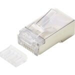 Tc - 9878248 connecteur rj45 fiche modulaire cat 6a m�le, droit 1 pc(s) w803852 - tru components