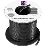 Fil de c�blage tru components sh1467 1565082 2 x 0. 75 mm� noir 10 m
