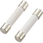 Tru components - fusible multimtre ( x l) 6. 35 mm x 31. 8 mm 0, 5 a 600 v super rapide - ff - 6ff ...