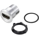 Tc - 11980452 adaptateur hdmi femelle hdmi femelle - hdmi femelle argent contenu: 1 pc(s) - tru components ...