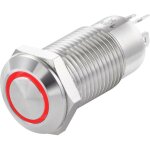 Tc - 7494672 tc - gq12 - ch - 10ze / j / r / 12v / s bouton - poussoir 36 v / dc 1 a 1 x off / on  accrochage ...