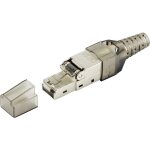 Tru components tc - 9554648 fiche rj45 blind�e cat cat 6a m�le, droit nombre de p�les 8p8c 1 pc(s) y668852 ...