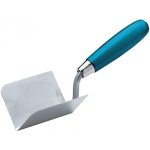 Truelle pour angles int�rieurs manche bois 8 x 6 cm
