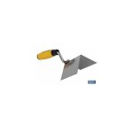 Truelle inox pour coins extrieurs manche bi - composant 80x60