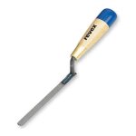 Truelle pour joint plat largeur 12mm l160mm (maconnerie brique) cazzuola revex 26632