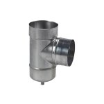 Isotip joncoux - te de tubage i304 double emboitement 130 / 136