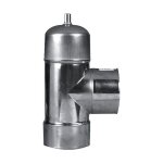 T de tubage mle 90 inox d125 / 131 + purge ten