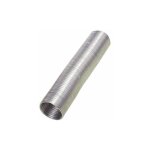 Wolfpack ? tube aluminium compact gris � 120 mm ? longueur 5 m�tres ? pour ventilation cuisine et salle ...