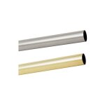 Tube droit en laiton 25 mm ? tige filet�e m6 de 500 mm ? pour plomberie et bricolage ? tube cuivre multi ...