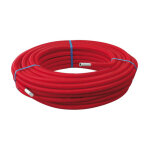 Ayor - 50m tube multicouche 16x2, 0 - alu 0, 20mm - prgain rouge somatherm