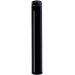 Tube poêle noir vitrifié de 100 mm. Tube poêle noir vitrifié de 100 mm.