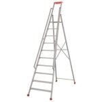 Tubesca comabi - tubesca - comabi - escabeau aluminium professionnel mp pro ? 10  12 marches - hauteur ...