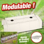 Tunnel de for�age - pvc - nature