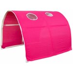 Dcoshop26 - tunnel pour lit enfant superpos tente accessoires rouge 90x70x100cm ape06032