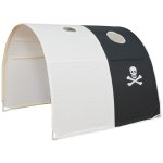 Tunnel pour lit enfant superpos tente accessoires pirate 90x70x100cm ape06043