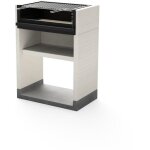 Barbecue fixe pour bois et charbon modèle venit flex (gris / blanc - 78 x 47 x 106 cm) ref: t00173 - ... Barbecue fixe pour bois et charbon modèle venit flex (gris / blanc - 78 x 47 x 106 cm) ref: t00173 - ...