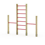 Turnreck fit tumble 409 - Échelle à grimper avec barre double, 90 - 140 cm, - kit complet, évolutif, ... Turnreck fit tumble 409 - Échelle à grimper avec barre double, 90 - 140 cm, - kit complet, évolutif, ...