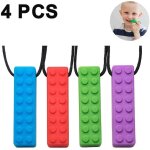 Tuserxln - lot de 4 colliers � m�cher sensoriels pour enfants en bas �ge atteints d'autisme, besoins ...