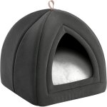 Tuserxln - bedsure lits pour chat d'int�rieur ? lit pour chat avec oreiller rembourr� amovible et lavable, ...