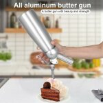 Tuserxln - chantilly professionnel 500ml  chantilly siphons de cuisine avec 3 douilles en acier inoxydable ...