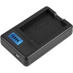 Chargeur de batterie en - el14 avec cran lcd pour nikon d5100 / d3100 / d3200 / d3300 / coolpix