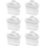 Tuserxln - pack de 6 cartouches filtres pour brita maxtra carafe filtrante bouilloire piece de rechange ...