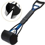 Tuserxln - pelle ramasse crottes de 60cm avec long manche djections canines clip pour chien chat