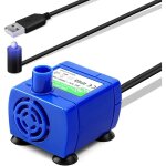 Tuserxln - pompe � eau �lectrique submersible silencieuse de nouvelle g�n�ration, cble de 5, 9 pieds ...