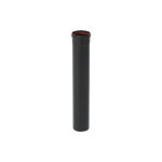 Ten - tuyau mail noir mat 80 50cm + joint