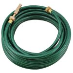 Ose ? tuyau d'arrosage 20 m ? tuyau en pvc anti uv et anti gel ? diam�tre 15 mm ? embouts sertis en laiton ...