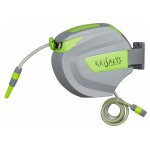 Tuyau arrosage 20m Ø15mm sur dévidoir mural automatique krisalys Tuyau arrosage 20m Ø15mm sur dévidoir mural automatique krisalys