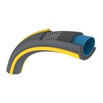 Hozelock - tuyau d'arrosage anti crasement ultramax usage domestique diamtre 19 mm 50 m gris jaunes ...