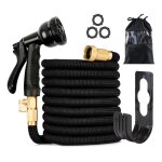 Tuyau d'arrosage extensible 10m, tuyau d'eau flexible avec pistolet d'arrosage à 8 modèles d'irrigation, ... Tuyau d'arrosage extensible 10m, tuyau d'eau flexible avec pistolet d'arrosage à 8 modèles d'irrigation, ...