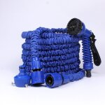 Tuyau d'arrosage extensible 30m / 100ft tuyau d'arrosage flexible tuyau rtractable raccords avec 7 fonction ...