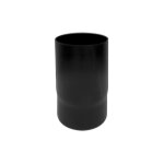 Mbm ? tuyau de chemin�e 0, 25 m dn 120 ? �mail noir ? temp�rature 600 �c ? acier au carbone ? r�sistant ...