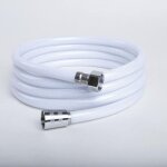 Tuyau de douche pvc 2. 5m, remplacement universel, g1 / 2 tuyau, haute r�sistance � la pression, flexible ...