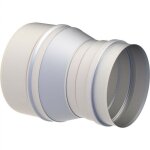 Réduction de tuyau d'échappement ø 150 mm sur ø 115 mm Réduction de tuyau d'échappement ø 150 mm sur ø 115 mm