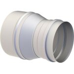 Réduction de tuyau d'échappement Ø 200 mm sur Ø 150 mm Réduction de tuyau d'échappement Ø 200 mm sur Ø 150 mm