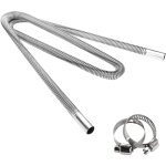 Tuyau d'�chappement de chauffage 200cm tuyau d'�chappement de chauffage de voiture 25mm tuyau d'a�ration ...